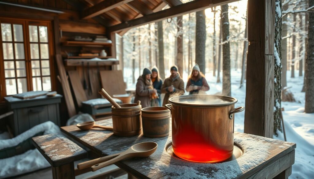 Maple Syrup Boil