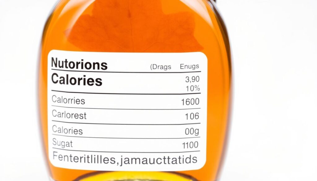 Maple Syrup Calories