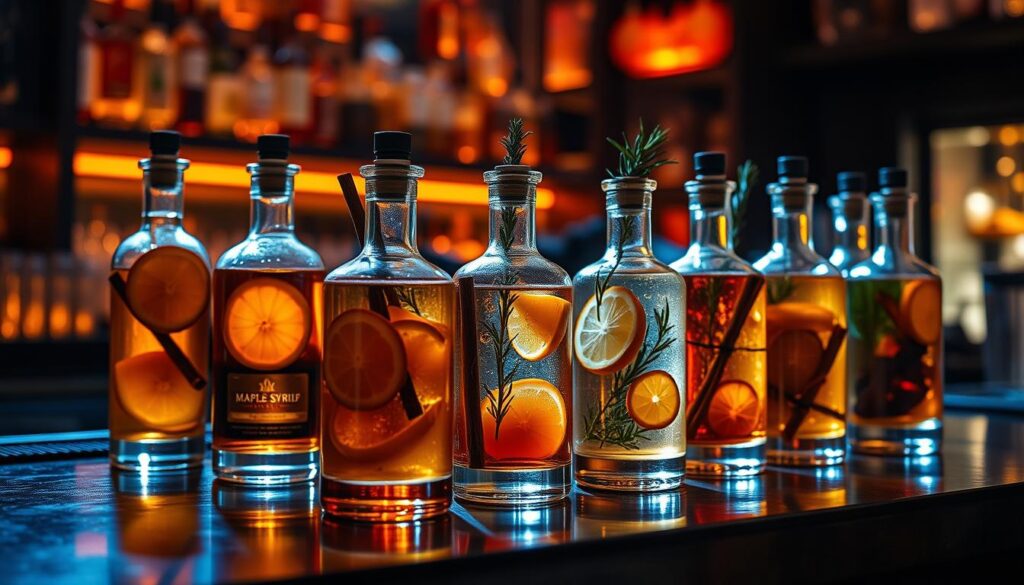 Maple Syrup Cocktail Infusions