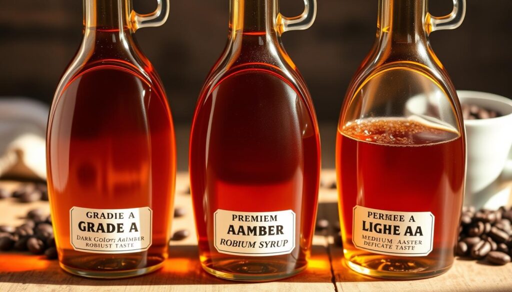 Maple Syrup Grades for Coffee Flavoring