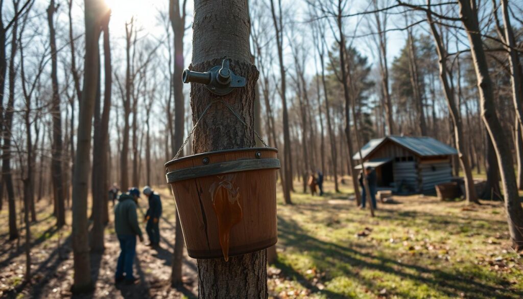 Maple Syrup Harvesting Process
