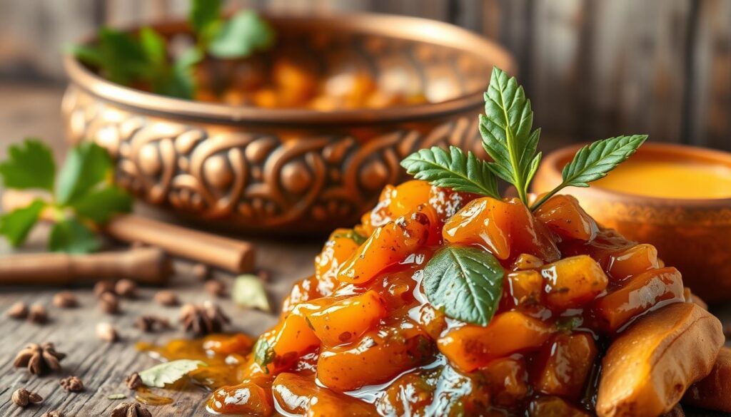 Maple Syrup Indian Chutney Fusion
