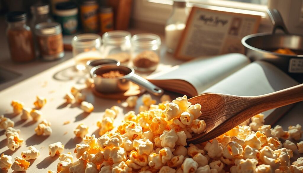 Maple Syrup Popcorn Recipe Preparation