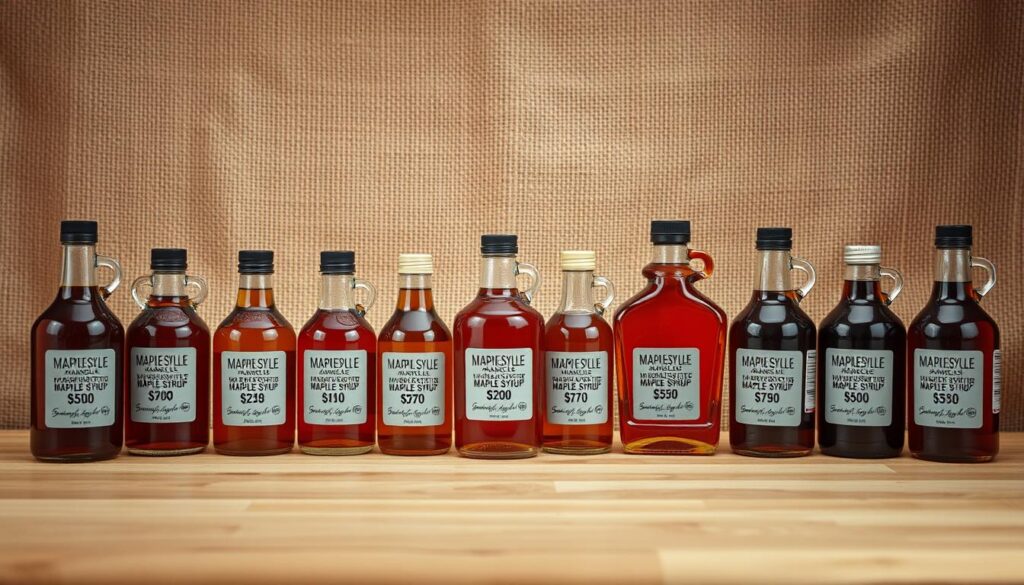 Maple Syrup Pricing Guide