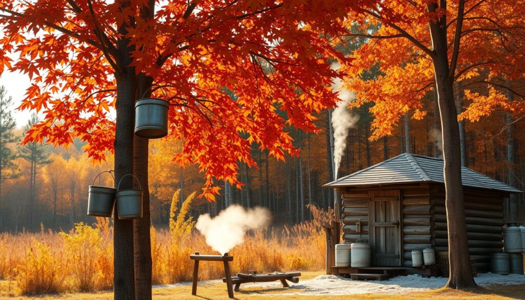 Maple Syrup Production Setup
