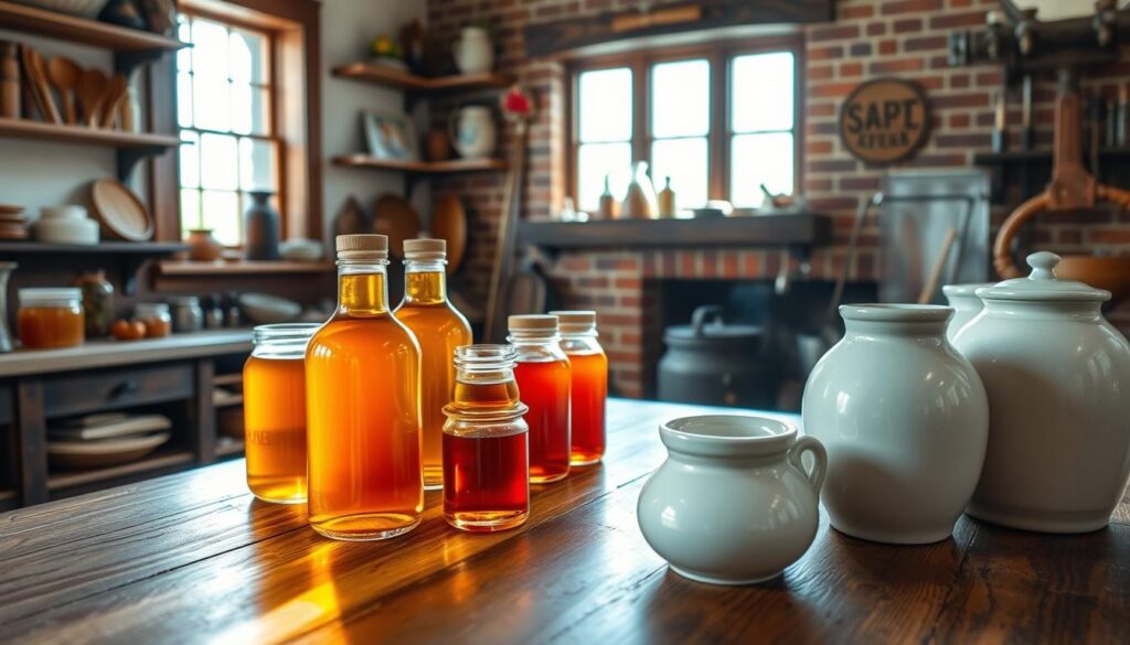 Maple Syrup Storage