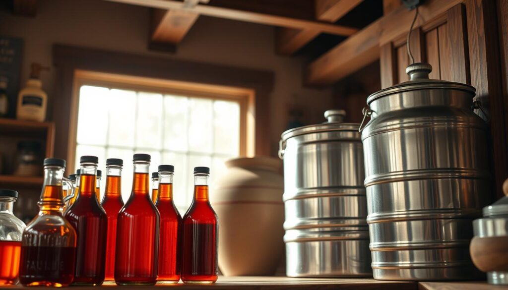 Maple Syrup Storage Techniques