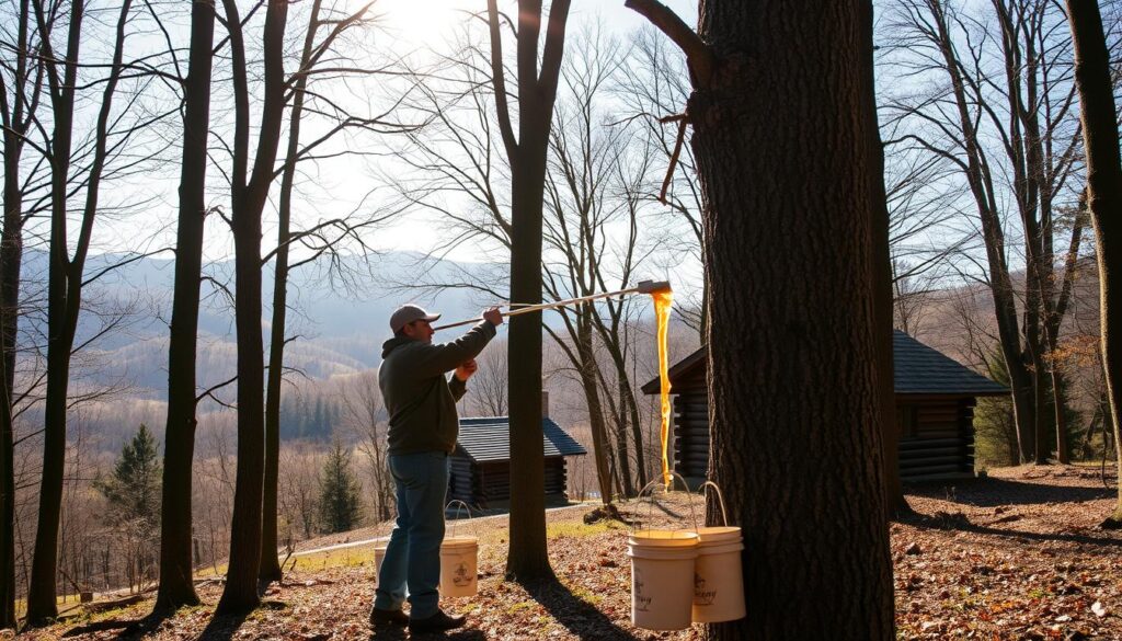 Maple Syrup Tapping
