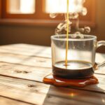 Maple Syrup in Morning Coffee