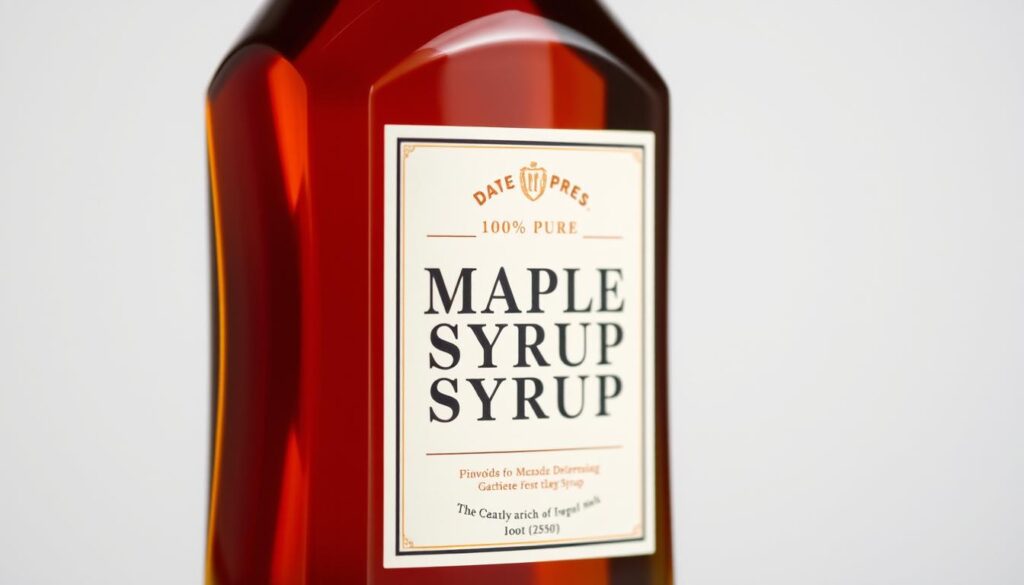 Pure Maple Syrup Label Guide