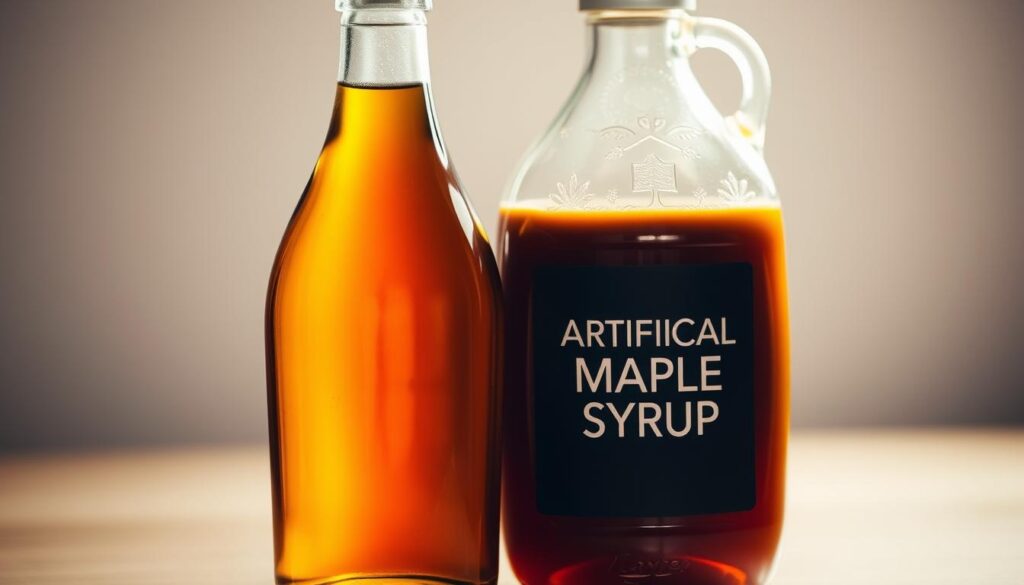 Pure Maple Syrup vs Artificial Syrup