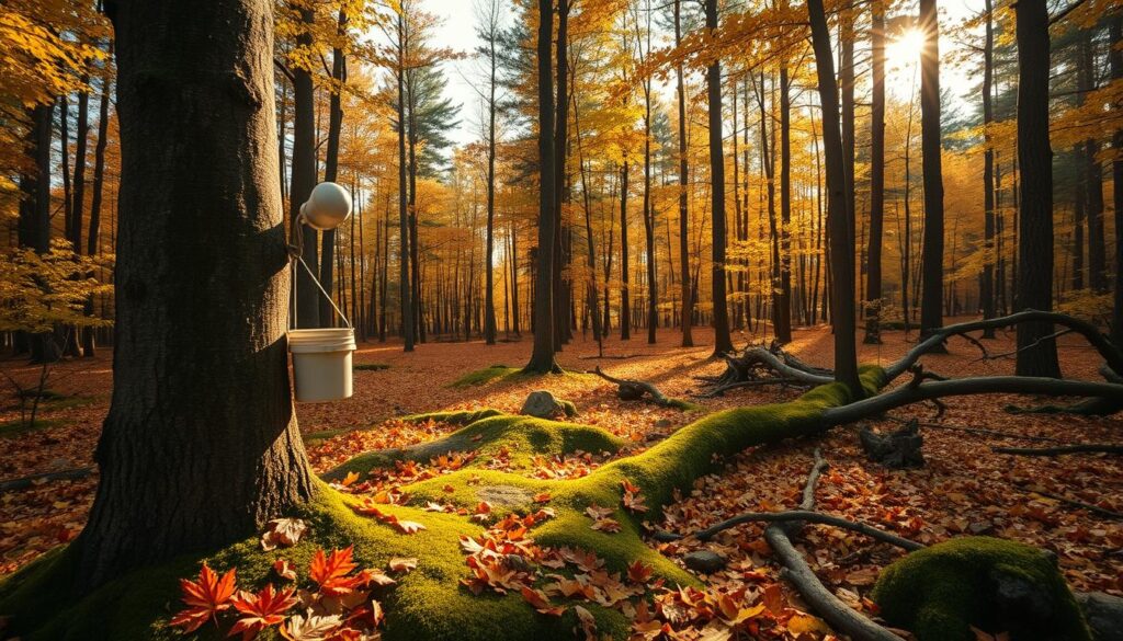 Sustainable Maple Syrup Harvesting Ecosystem