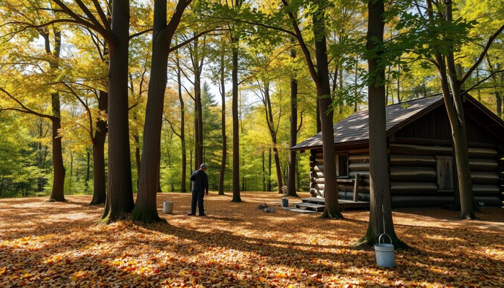 Sustainable Maple Syrup Production Forest