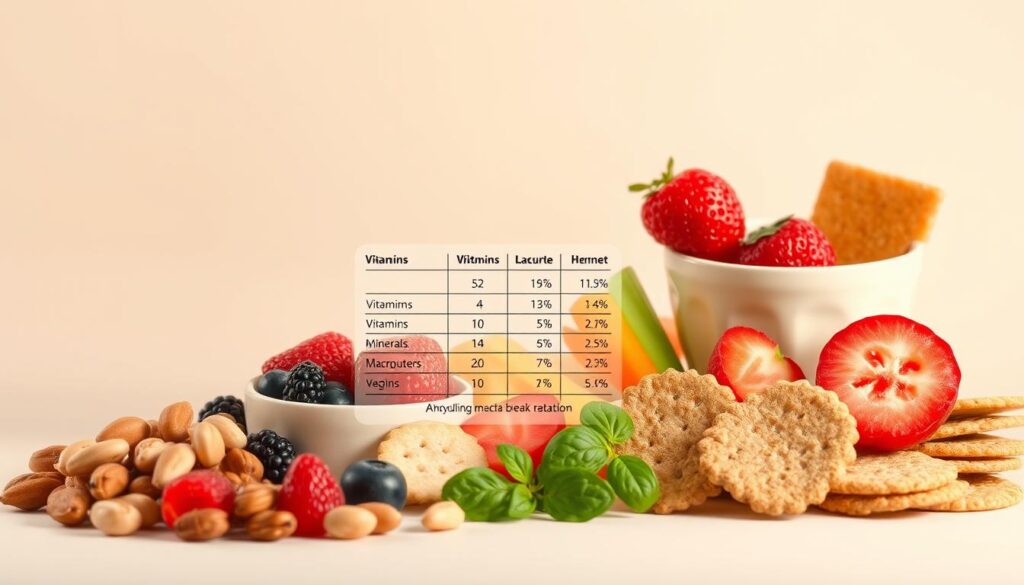 Healthy Snacks Nutritional Profile
