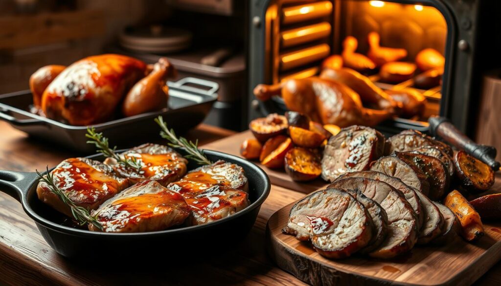 Maple Roasted Meats Cooking Techniques