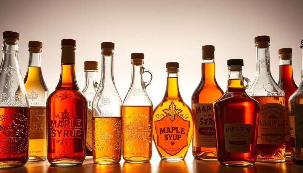 Maple Syrup Bottle Design Varieties