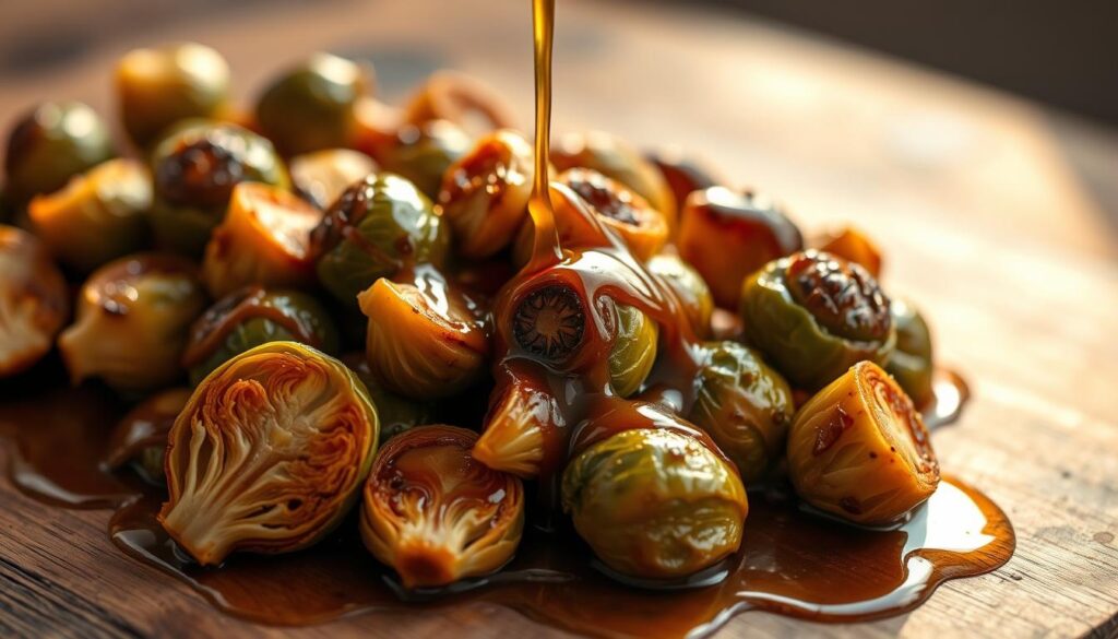 Maple Syrup Brussels Sprouts