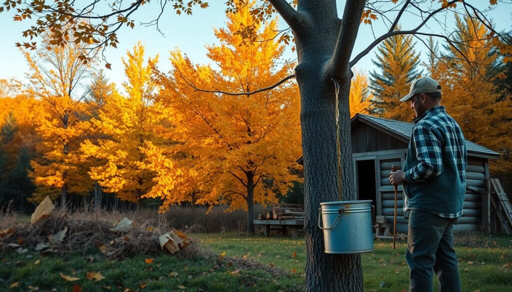 Maple Syrup Harvesting Seasonal Process Maple Syrup Harvesting Seasonal Process