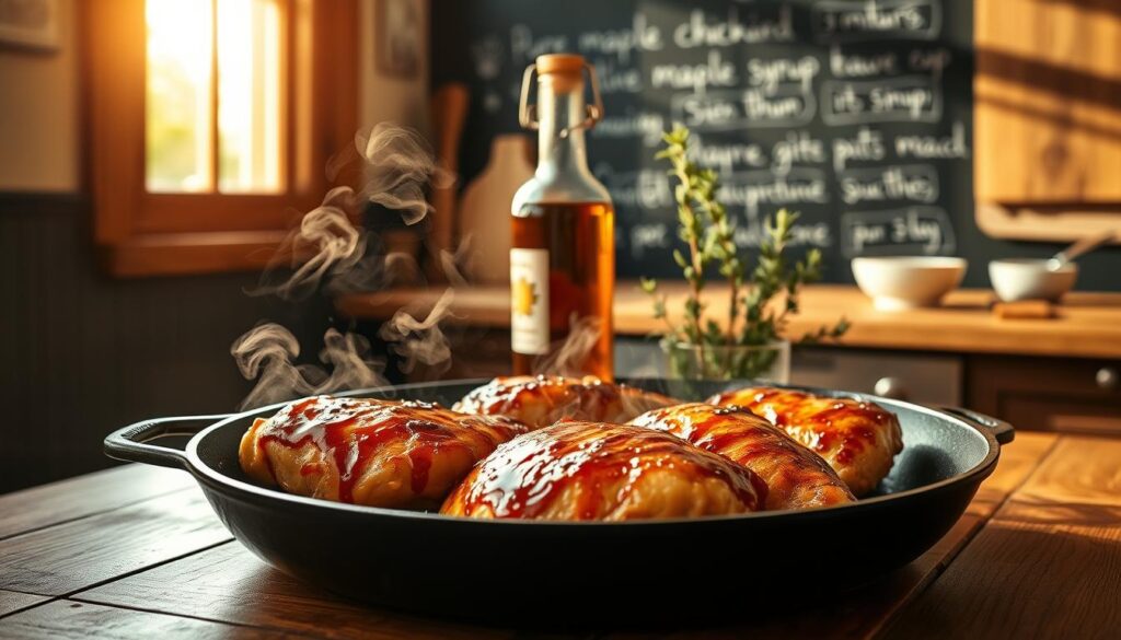 Maple Syrup in Chicken Cooking