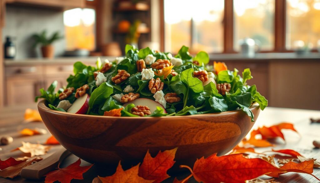 Maple Walnut Dressing Autumn Salad Maple Walnut Dressing Autumn Salad