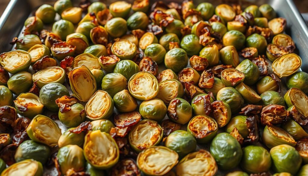 Roasted Brussels Sprouts Cooking Technique