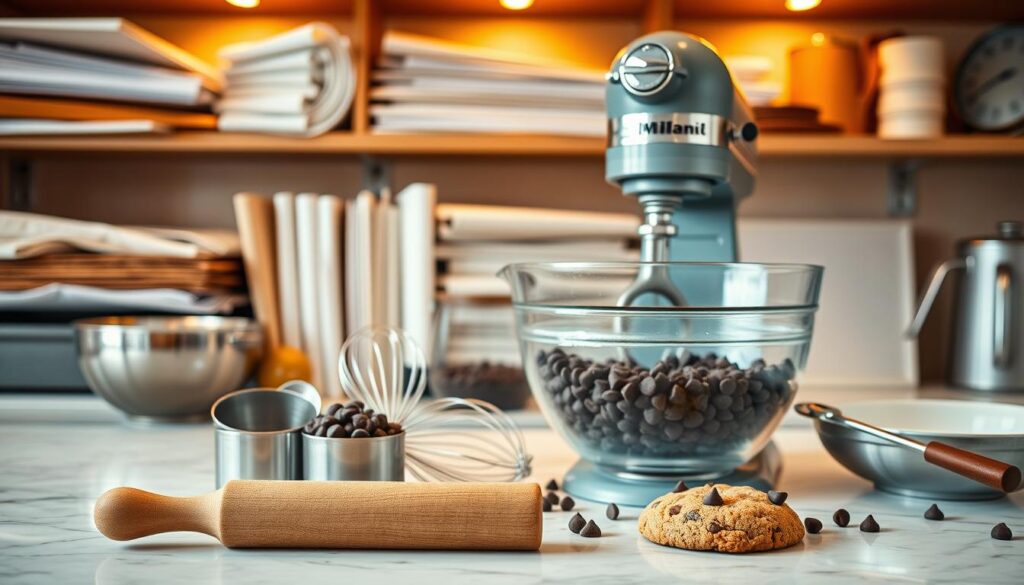 Baking Tools for Maple Syrup Chocolate Chip Cookies Baking Tools for Maple Syrup Chocolate Chip Cookies