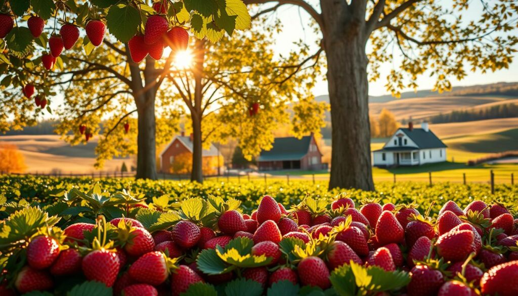 Fresh Strawberry Maple Syrup Seasonal Production