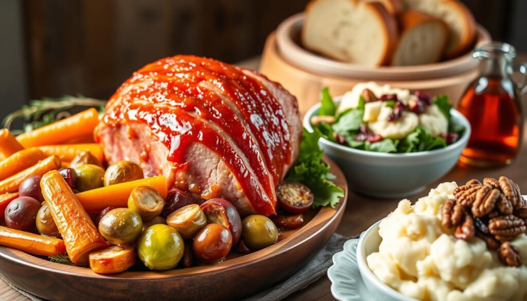 Maple Glazed Ham Side Dish Pairings