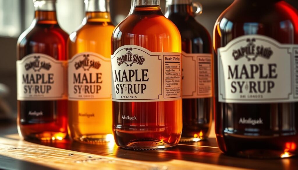 Maple Syrup Grades Comparison