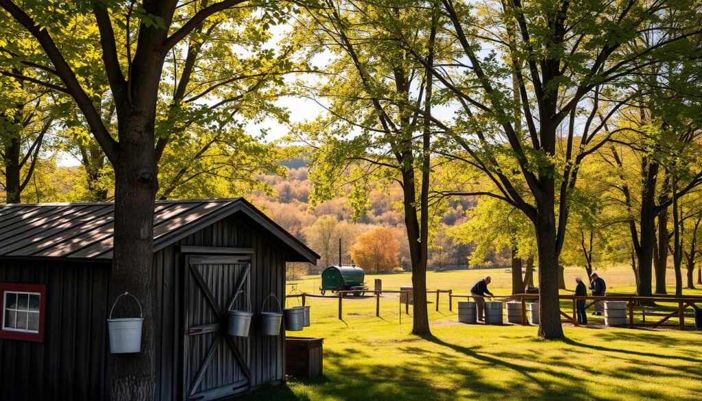 Ohio Maple Syrup Seasonal Production