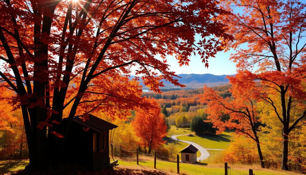 Vermont maple syrup production landscape