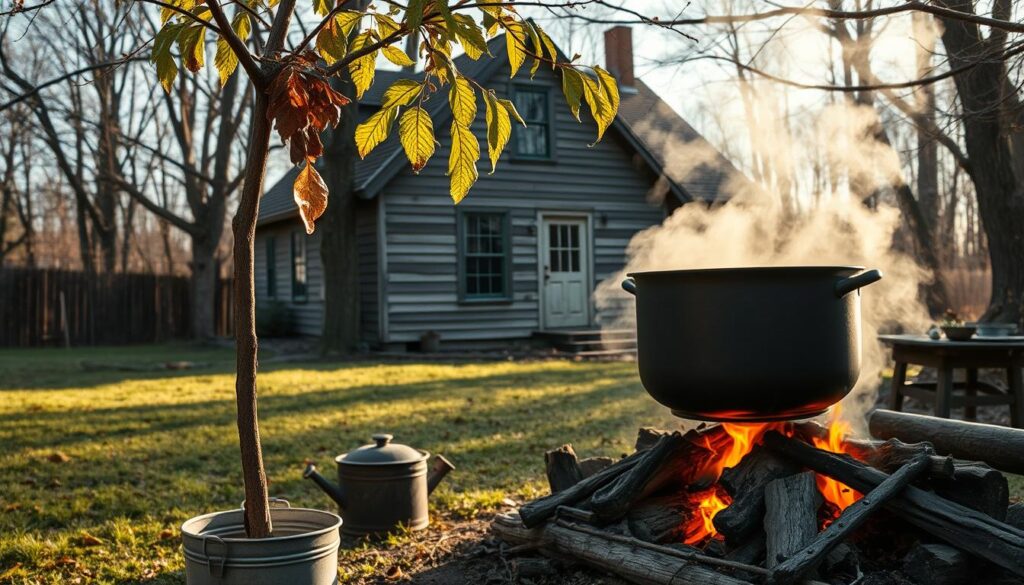 homemade maple syrup