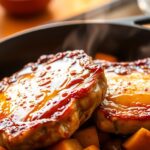 maple syrup pork chops